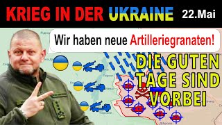 22.MAI: GAME-CHANGER - Russischer Panzerangriff GEHT im ARTILLERIEHAGEL UNTER | Ukraine-Krieg