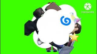 Roblox fight cloud V2 green screen round 2