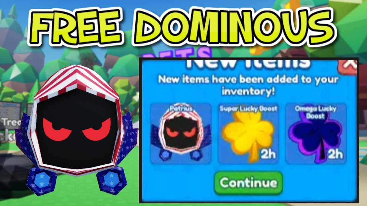 HOW TO GET FREE DOMINUS HUGE IN PET SIMULATOR (TUTORIAL 100% LEGIT) -  BiliBili