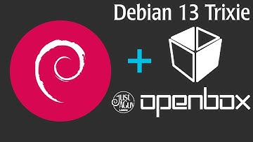 Debian 13 Trixie Minimale installatie + Openbox