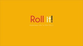 Roll it! for After Effects