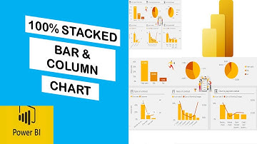 Create 100% STACKED BAR and 100% STACKED COLUMN Charts in Power BI:Episode 05
