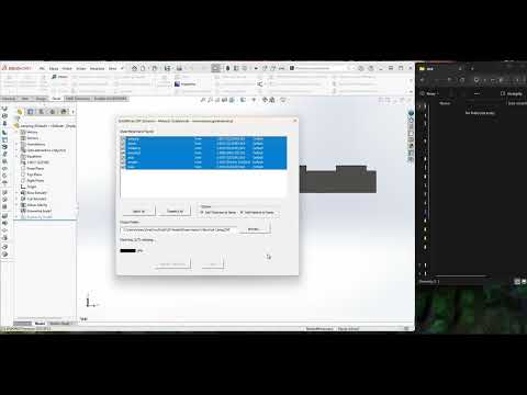 SOLIDWORKS Sheet Metal DXF Export Macro — 7 Parts in 30 Seconds