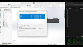 SOLIDWORKS Sheet Metal DXF Export Macro — 7 Parts in 30 Seconds