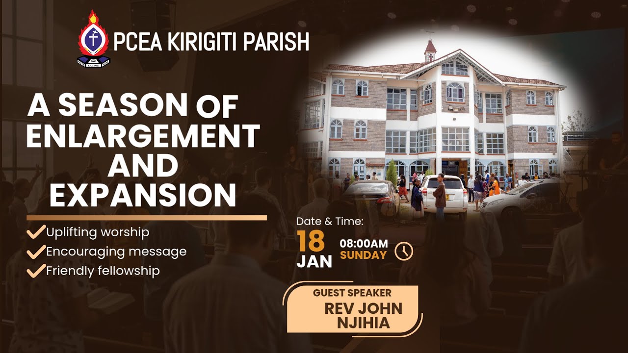 Welcome to our Prayer rally afternoon  Service - at PCEA Kirigiti church . 18-01-2026