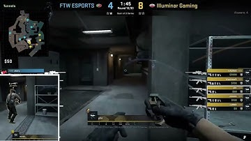 Overpass Connector Flash Peek (CS:GO TIPS)