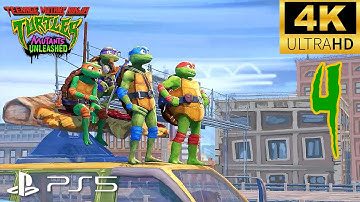 Teenage Mutant Ninja Turtles: Mutants Unleashed - PS5 Full Gameplay Part 4