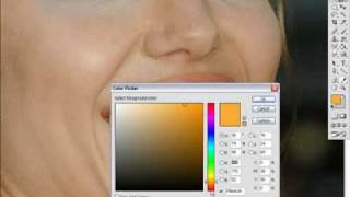 VAMPIRE - ANGELINA JOLIE - PHOTOSHOP TUTORIAL screenshot 5