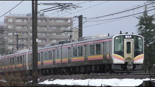 E129系A1+B22編成【4K】信越本線上り440M