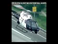 Wild chase on the highway at 100