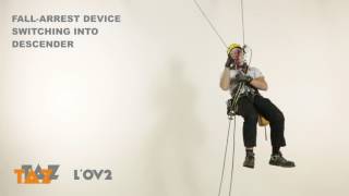 4 TAZ  LOV2 fallarrest descender rope access