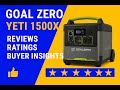 Goal Zero Yeti 1500X Reviews   Ratings   Buyer Insights