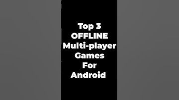 Top 3 OFFLINE Multi-player Games For Android 2024 #shorts #multiplayer #top5offlinegames