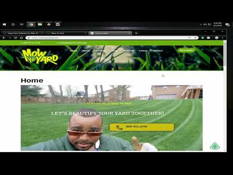 Lawn Pro Software a program  to make your  business side much easier (watch in 4k)