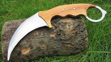 Making a Karambit From an Old Saw