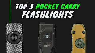 Best Pocket Carry EDC Flashlights - Nitecore EDC27 vs Olight Arkfeld vs Streamlight Wedge screenshot 2