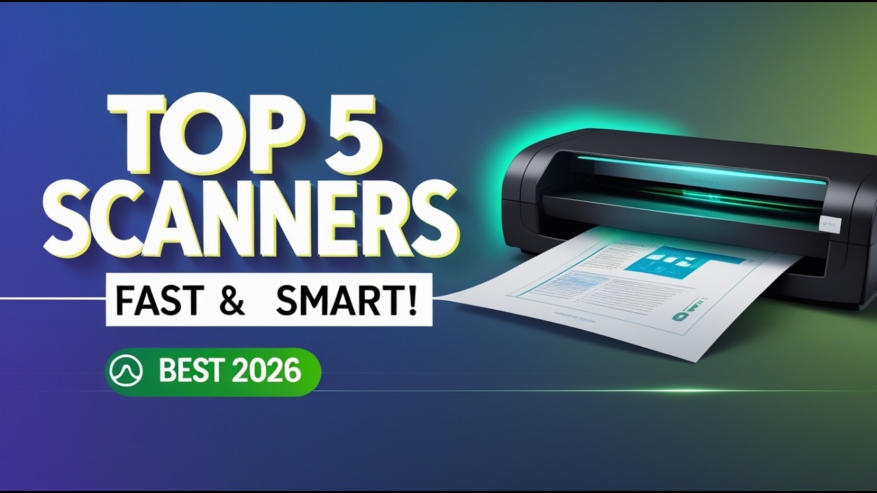 Top 5 Best Computer Scanners 2026 🖨️ Fast & Reliable Picks - YouTube