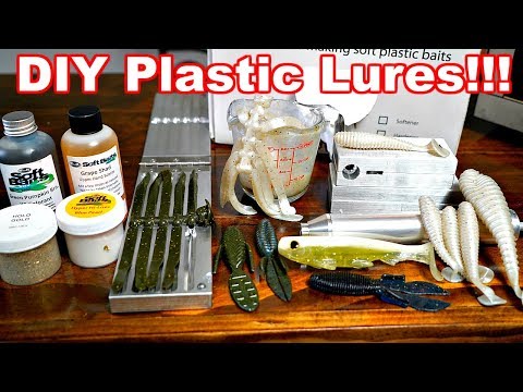 COMPLETE GUIDE TO GETTING STARTED WITH SOFT PLASTIC LURES! How To Get  Started pouring baits! 