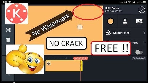 How To Remove Kinemaster Watermark FREE  Without Root,No Crack,Simple method