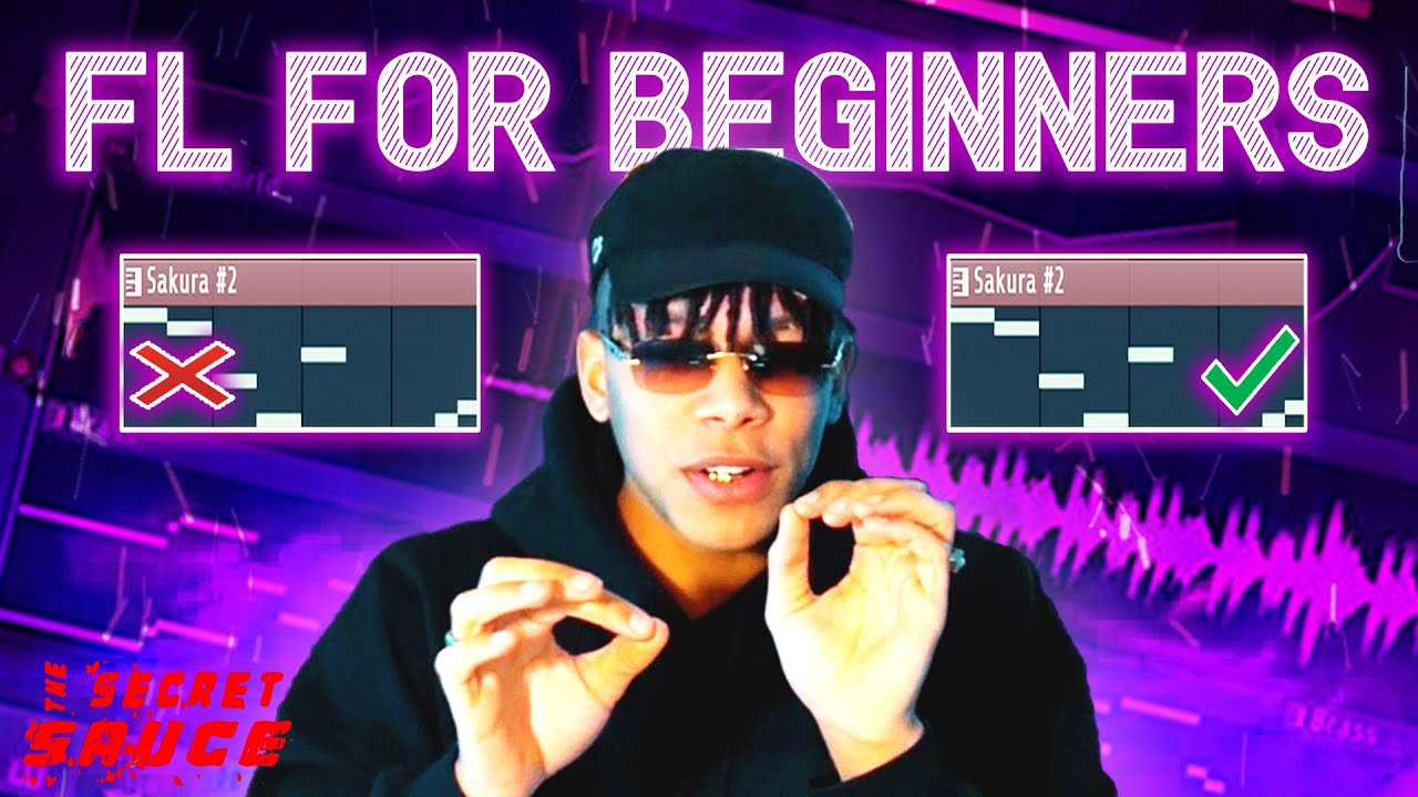 ⁣FL STUDIO BEAT MAKING TUTORIAL FOR BEGINNERS 2021 | Secret Sauce - Episode 1