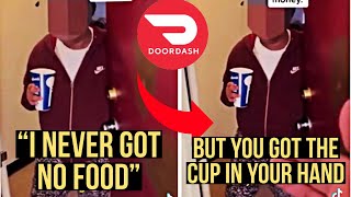 DOORDASH DRIVER CONFRONT LYING Customer (She's holding the EVIDENCE!) FULL VIDEO