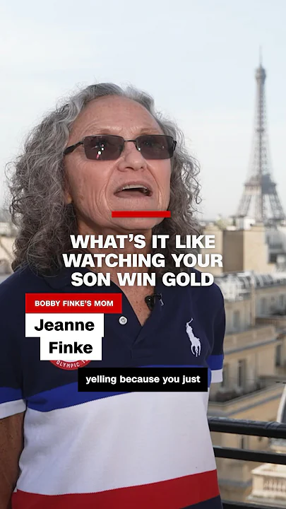 What’s it like watching your son win gold