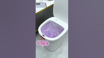 Thùng rác tự động có cảm biến #shorts