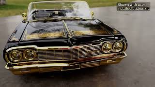 The Redcat SixtyFour Special Edition Gold Digger 1964 Chevrolet Impala Hopping Lowrider