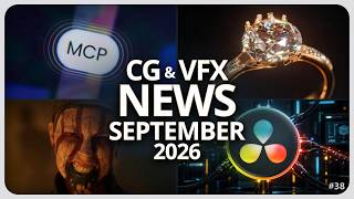 CG VFX News - September 2026 | Blender 5.3, Cinema 4D, DaVinci Resolve, Xbox, Ai films, CG Challenge screenshot 5
