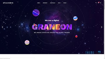 Graneon - Creative Agency and Portfolio WordPress theme      Hachiro