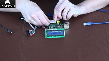 AndyPi HD44780 LCD wiring up
