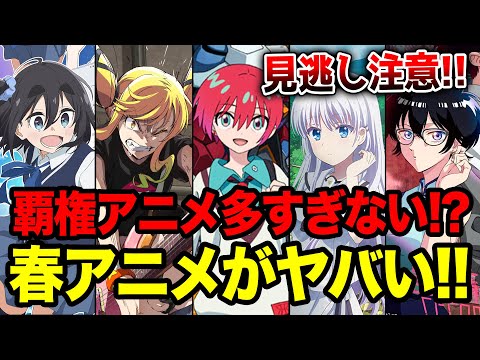 【2025春アニメがヤバい!】覇権候補だらけ?!4月放送の要注目アニメをまとめて紹介!【ガンダムジークアクス/Summer Pockets/ラザロ/九龍ジェネリックロマンス】