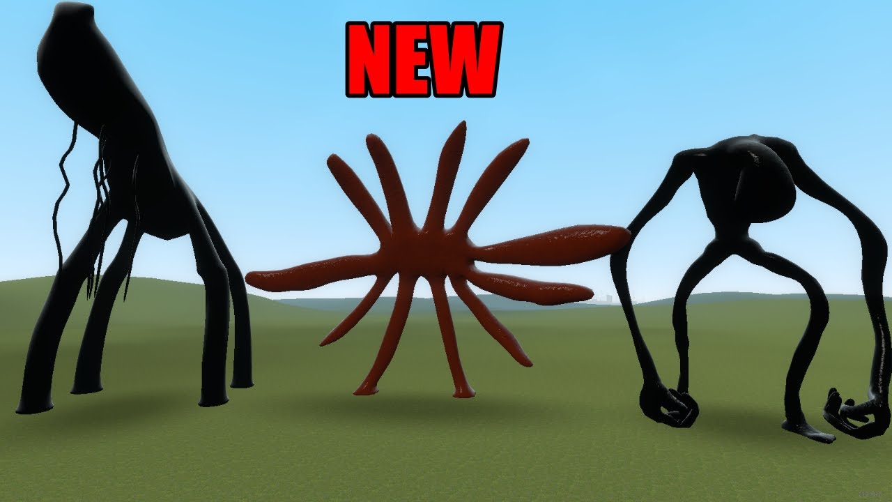NEW WEB KRAKEN VS TREVOR HENDERSON CREATURES!! Garry's Mod