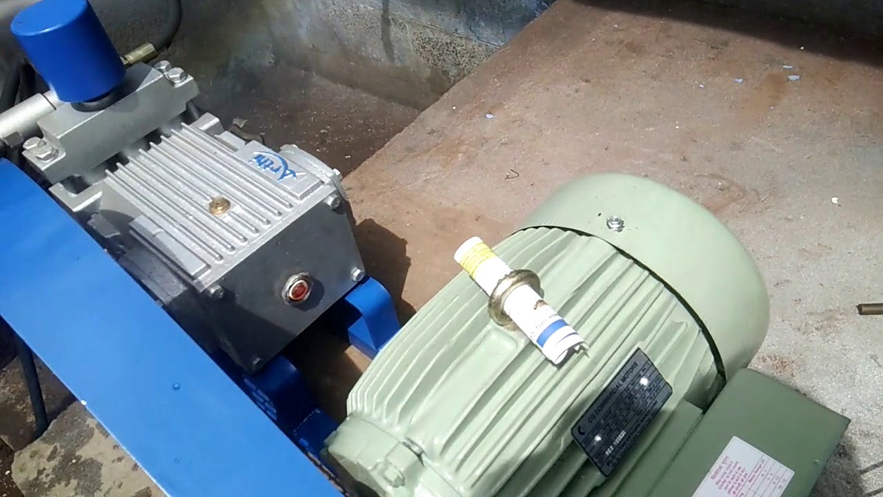 3.0 HP triple plunger high pressure pump