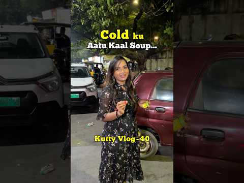 Innum cold seri aagala🤯‼️ | kutti vlog - 40 #foodiesfindings