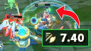 This guy can kite on 7 attack speed...