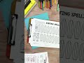 Summer Spelling Worksheets