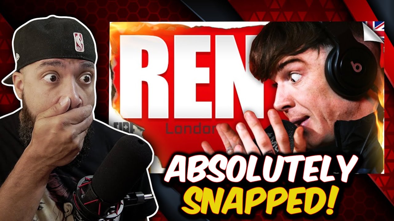 ANNIHILATED THE BOOTH! American Rap Videographer REACTION to REN "Fire In The Booth" w Charlie Sloth