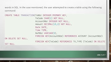 Resolving the invalid identifier Error When Creating SQL Tables