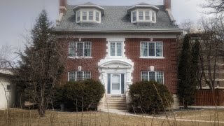 4K Winnipeg Walking Video 37 - Crescentwood - Fort Rouge - Wellington Cres - Historical - Spring