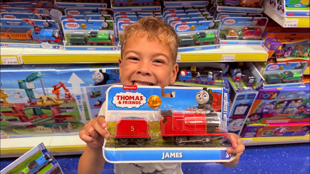 Thomas & Friends 80th Anniversary James Unboxing & Review!