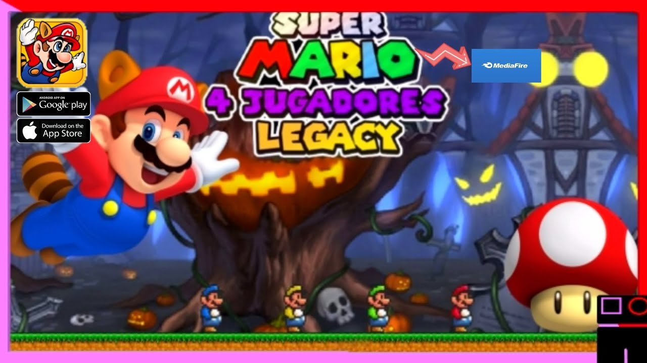 Super Mario 4 Jugadores gameplay (android, iOS) - YouTube