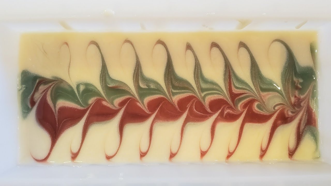 Christmas/Holiday Mantra Swirl Design Technique 