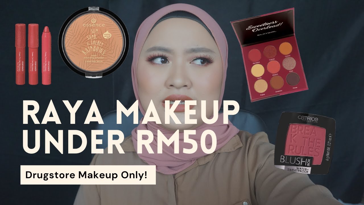 RAYA MAKEUP LOOK #2 USING WATSONS/GUARDIAN MAKEUP BRAND ONLY - YouTube