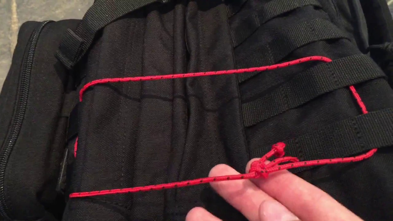 511 rush 24 DIY compression strap Mod YouTube