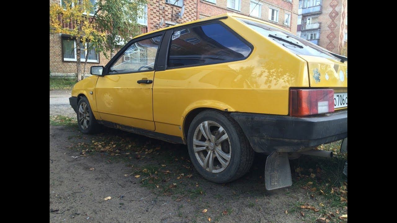 Желтая ваз 2107