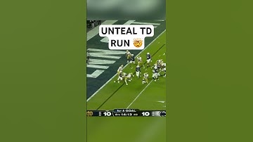 Notre Dame RB Jeremiyah Love is too tuff 💪 #shorts