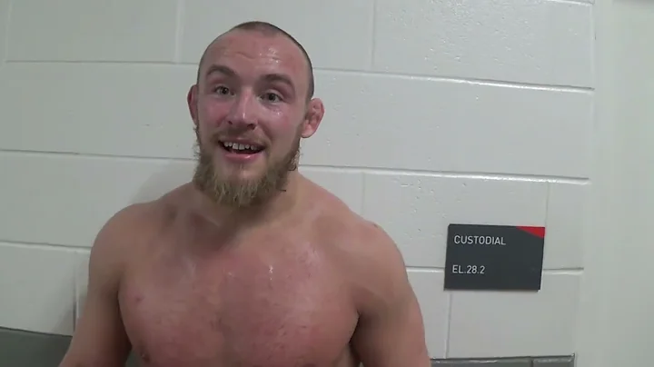 Christian Lance (Nebraska) after second round win ...