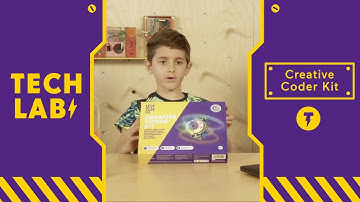 Jayden & his Mom Crack the Creative Coder Kit