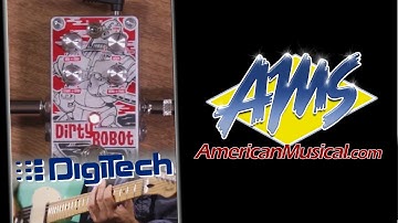 Digitech Dirty Robot on Guitar - Digitech Dirty Robot Mini Synth Pedal